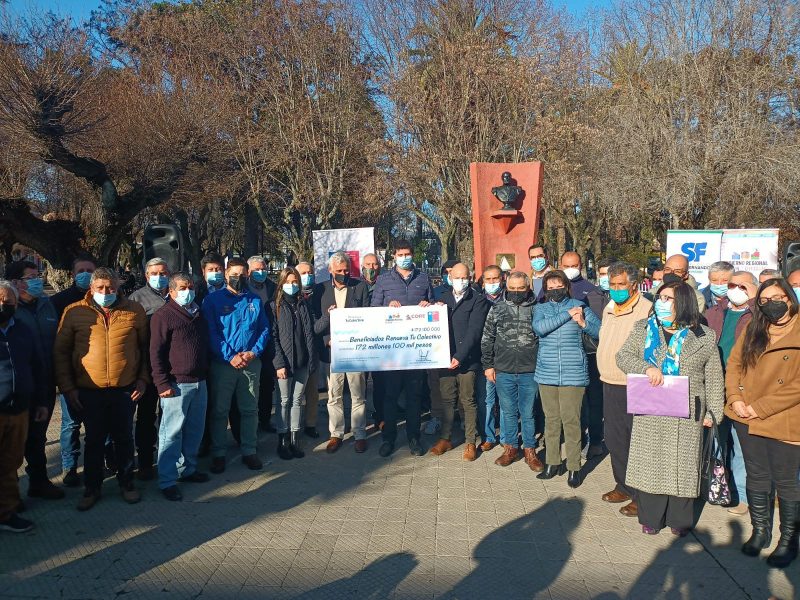 Colectiveros de la Región reciben subsidio para renovar vehículos y mejorar el servicio