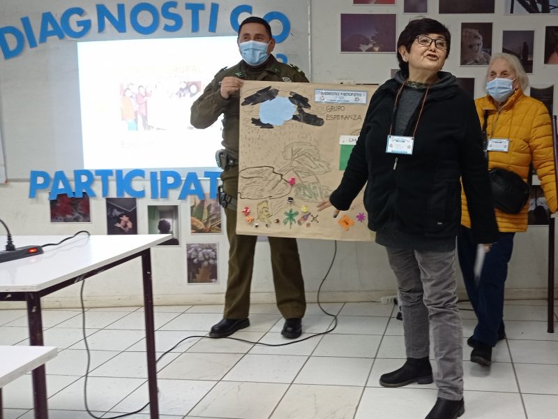 Comunidad machalina realiza diagnóstico participativo en Salud