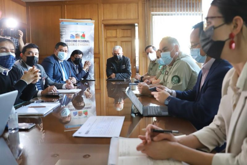 Instalación de pórticos inteligentes en rutas de ingreso y salida a la Región es debatido en mesa de trabajo sobre Seguridad