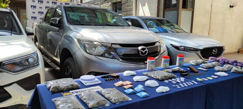 PDI DETUVO A SEIS PERSONAS POR TRÁFICO DE DROGAS EN RANCAGUA