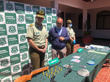 OS-7 desbarata banda que vendía droga en el sector oriente de Rancagua