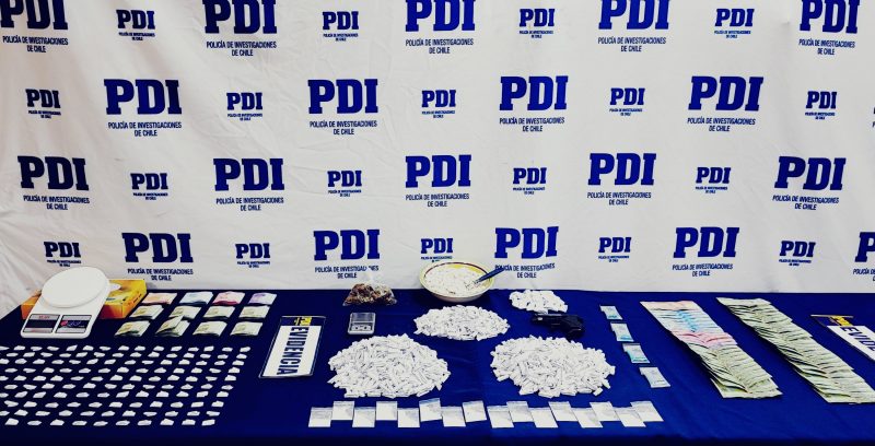 Cinco detenidos por tráfico en Rancagua