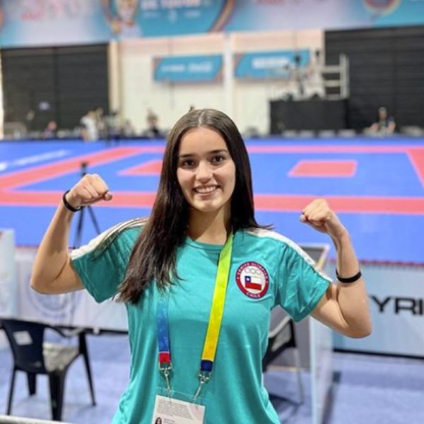 Joven estudiante de psicología de la UOH logra medalla en los juegos Odesur 2022