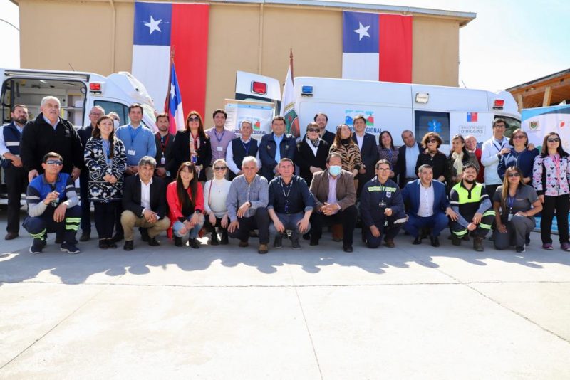 Entregan últimas seis ambulancias de un total de 22 compradas para reforzar la Red de Urgencia de la región