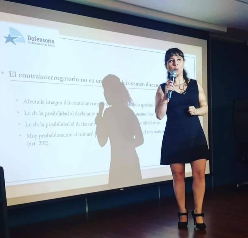 Abogada defensora de Rancagua es elegida para viajar a Brasil y capacitar a defensores brasileños