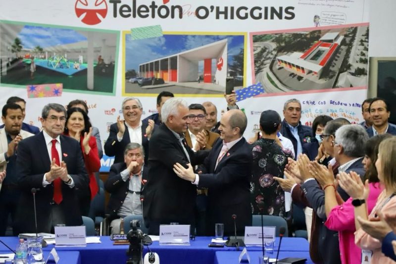 Teletón: Gobierno Regional aprueba más de 10 mil millones para construcción de Centro Teletón en O’Higgins