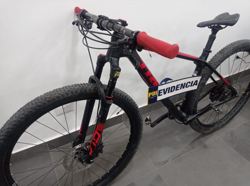 PDI recuperó en Rancagua bicicleta robada en marzo desde vivienda en Buin