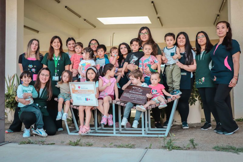 Jardín Infantil del Hospital Regional es reconocido por promotor de salud