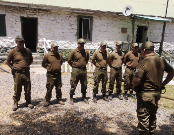 Avanzada de Carabineros en Las Leñas ya está instalada para temporada estival