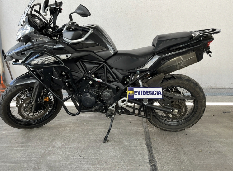 PDI recuperó moto robada hace una semana en Coltauco