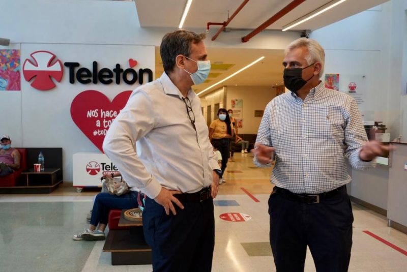 Gobernador Regional visita la Teletón y conoce avance de futuro Centro de Rehabilitación de O’Higgins