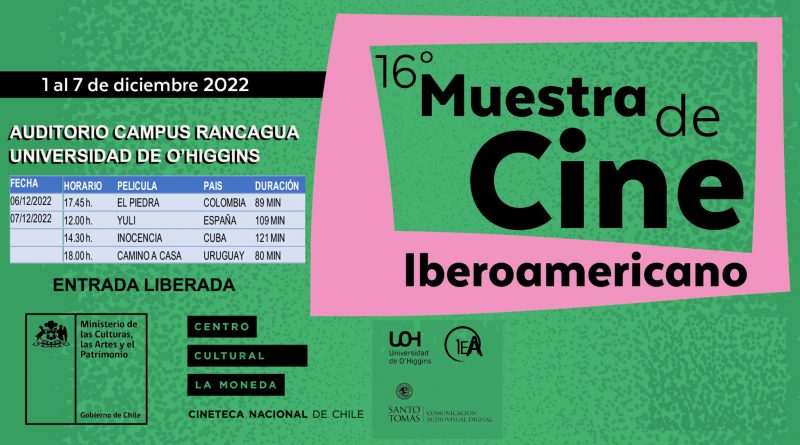 Rancagua es sede de Muestra de Cine Iberoamericano