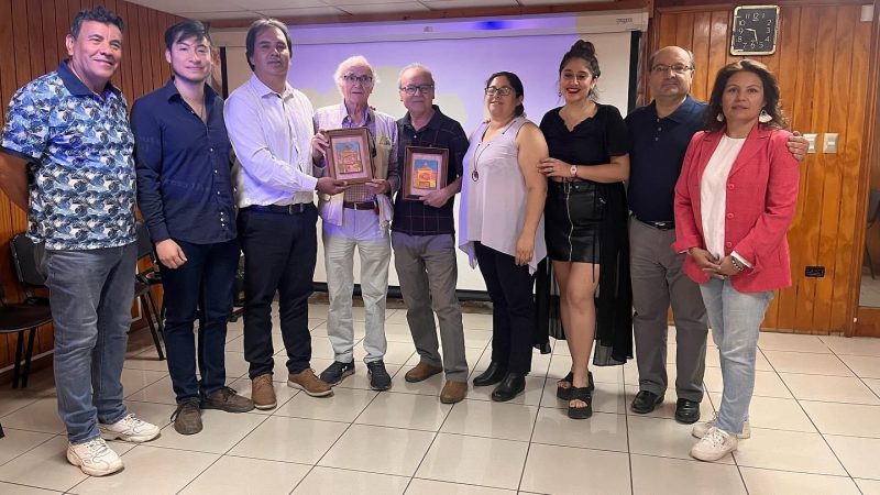 Artistas machalinos reciben reconocimiento comunal