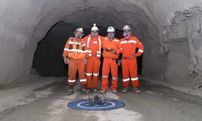 El Teniente implementa uso de drones para inspección de tronaduras