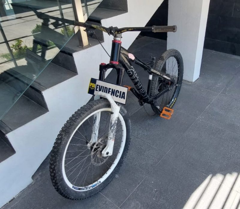 En la Región Metropolitana recuperan bicicleta robada en Mostazal