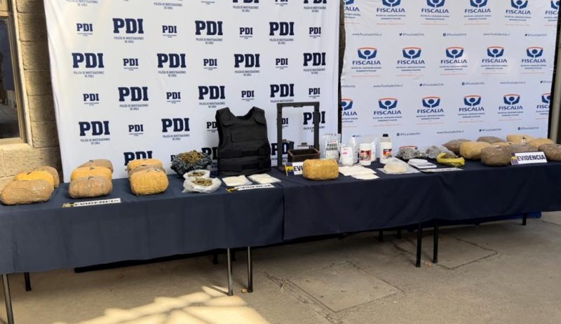 PDI DETUVO A BANDA DE COLOMBIANOS QUE DISTRIBUÍAN DROGA EN RANCAGUA Y GRANEROS