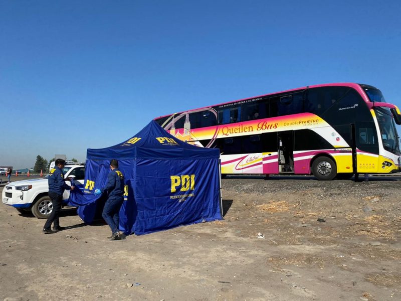 Olivar: mujer fue encontrada sin vida al interior de un bus interprovincial