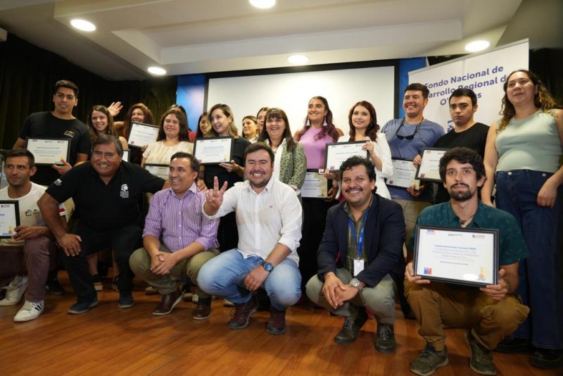 Jóvenes emprendedores de toda la Región fueron beneficiarios del Programa Capital Emprende Jóvenes FNDR
