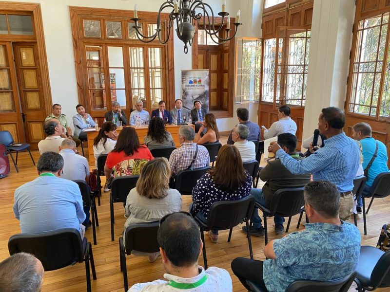Gobernador Regional convoca a distintos actores para abordar los problemas de Seguridad que afectan a Nancagua