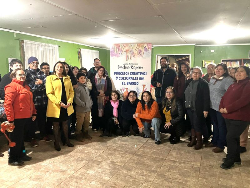 Mujeres de Graneros aprendieron a tejer en telar gracias a recursos del 7% FNDR del Gobierno Regional