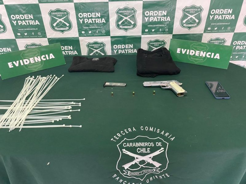 Serie de Robos a casas en Machalí: detienen a venezolano de 19 años que está irregular en el pais