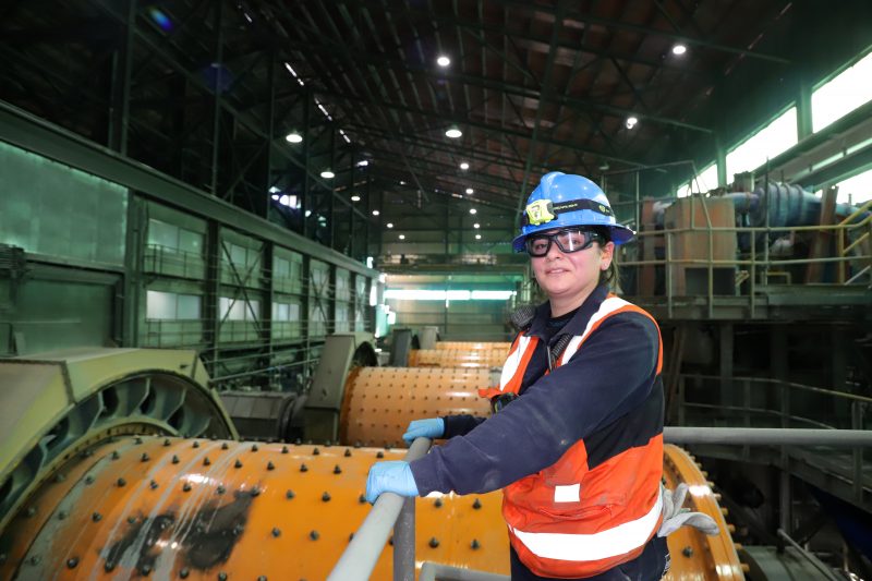 Marisel González: “Siempre había querido trabajar en minería”