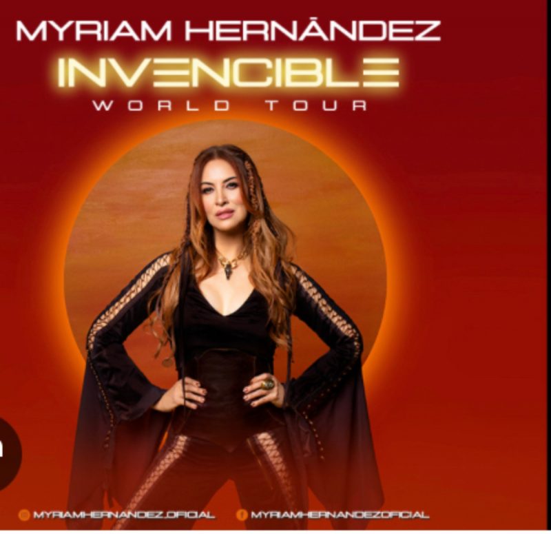 Myrian Hernandez regresa a Gran Arena Monticello con nuevo material musical.