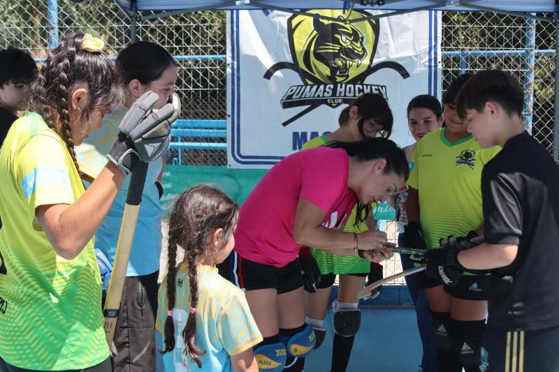 Campeona mundial de Hockey Patín realizó clínica de Tecnificación en Machalí