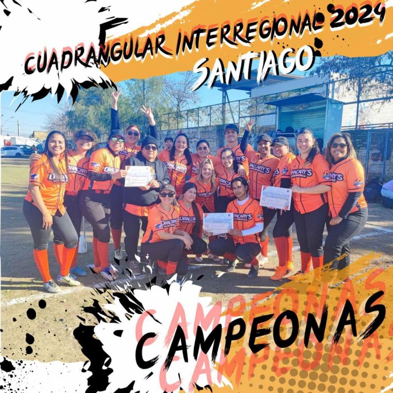 DRACARY´S Machali campeonas de Kickingball en Cuadrangular de Santiago