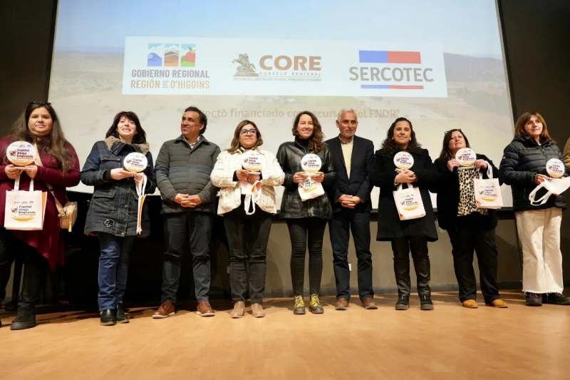 Más de 400 mujeres impulsan nuevos negocios en la Región de O’Higgins con apoyo del Capital Abeja
