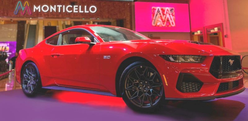 Casino Monticello sortea por primera vez en Chile un increíble y potente Mustang Coupé GT en el marco de su 16° aniversario