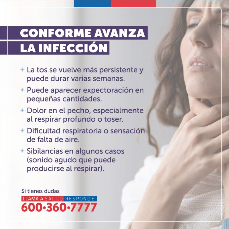 Seremi de Salud refuerza recomendaciones ante infecciones respiratorias por Mycoplasma