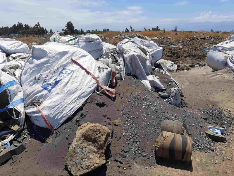 DGA MOP O’higgins aplica multa a escombrera Green World por obras no autorizadas en Rio Cachapoal.