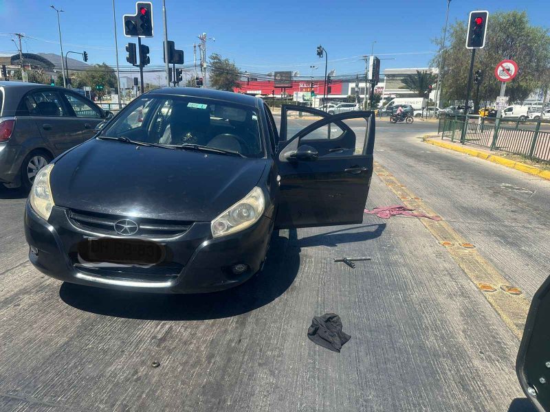 Detenido por robo con intimidación de vehículo motorizado y homicidio frustrado a Carabineros