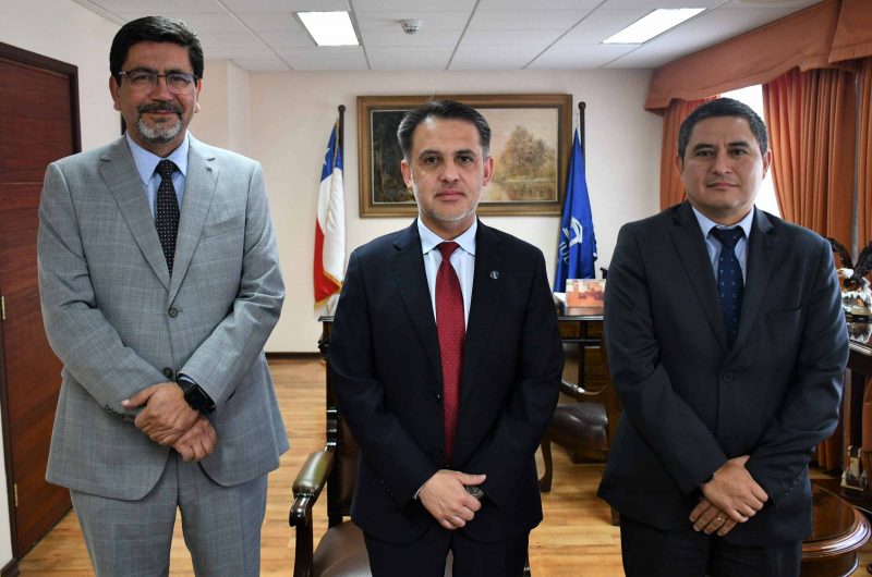 Presidente de la Corte de Rancagua realiza reunión de coordinación con el defensor regional de O’Higgins