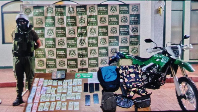Carabineros detiene a 3 sujetos que hicieron “tour delictual”