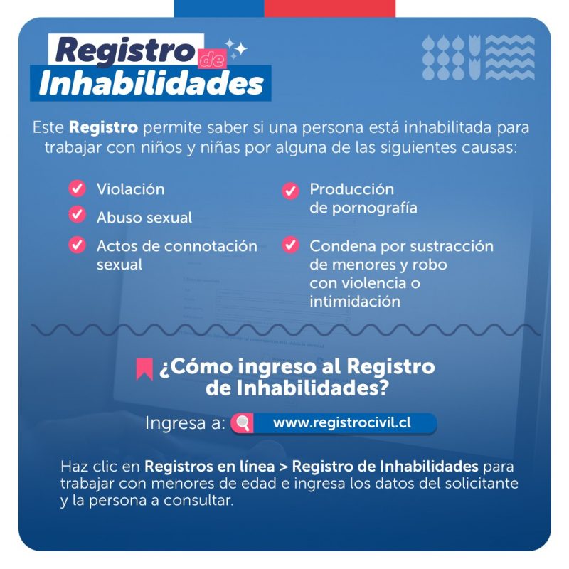 Autoridades llaman a revisar Registro de Inhabilidades para  proteger a niñas, niños y adolescentes