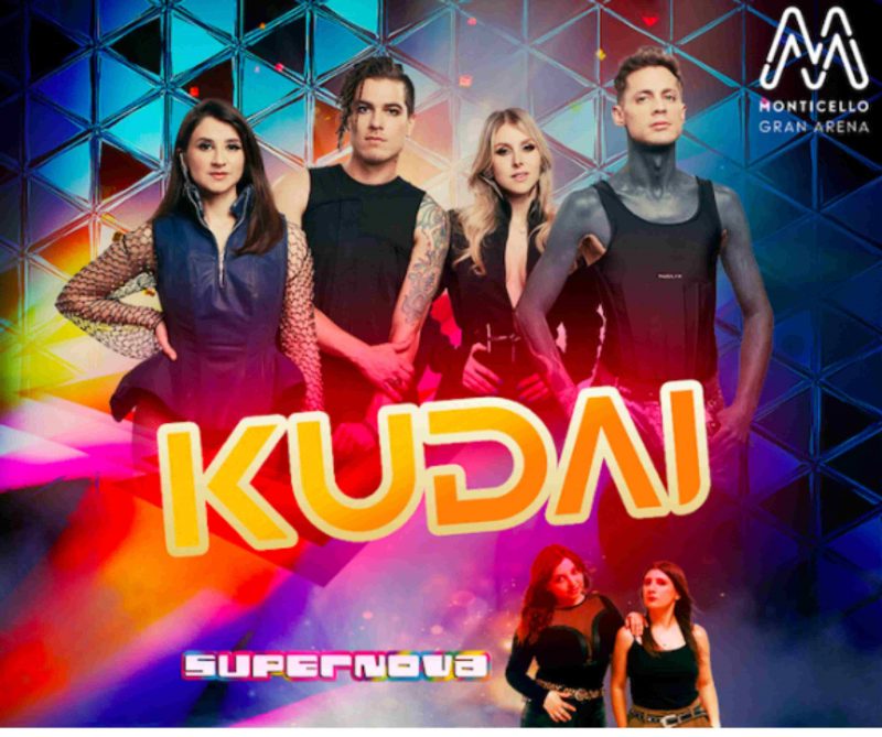 Kudai y Supernova llegan a Gran Arena Monticello con grandes  clásicos del 2000