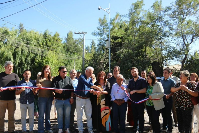 Gobierno Regional inauguró nuevas cámaras de  televigilancia en Machalí