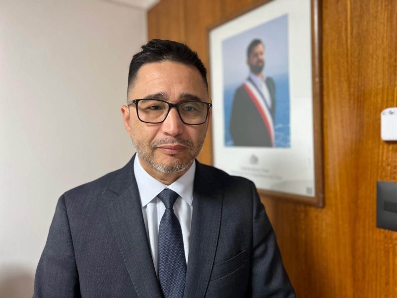 Rodolfo Nuñez Bustamante asume interinamente la seremia de seguridad publica en la region.