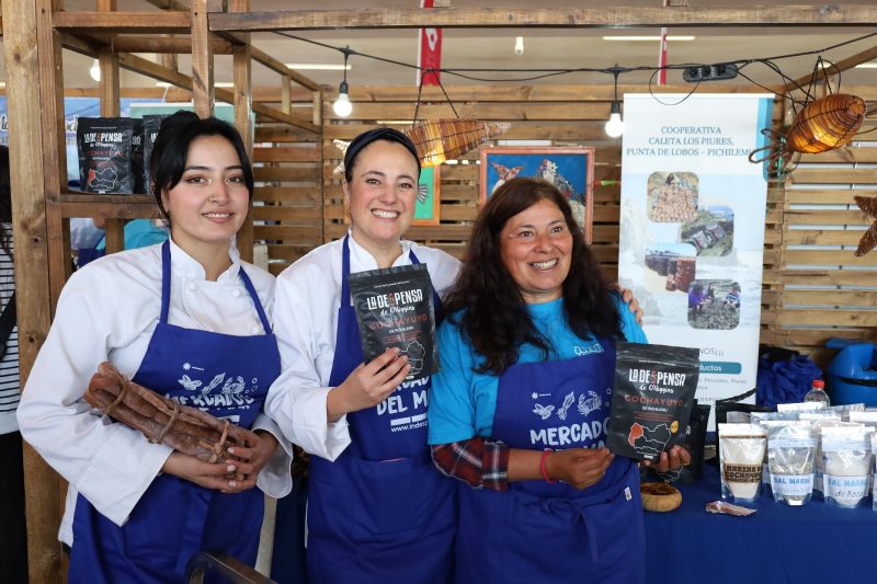 Productores de Ohiggins cautivaron con lo mejor de su patrimonio costero en importante cita gastronomica en Vaparaiso