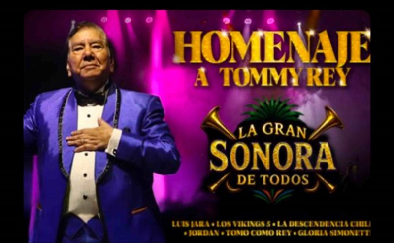 Homenaje Oficial a Tommy Rey en Gran Arena Monticello