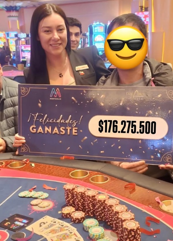 Hasta el croupier se puso más nervioso: jugador asiático gana premio por más de $175 millones