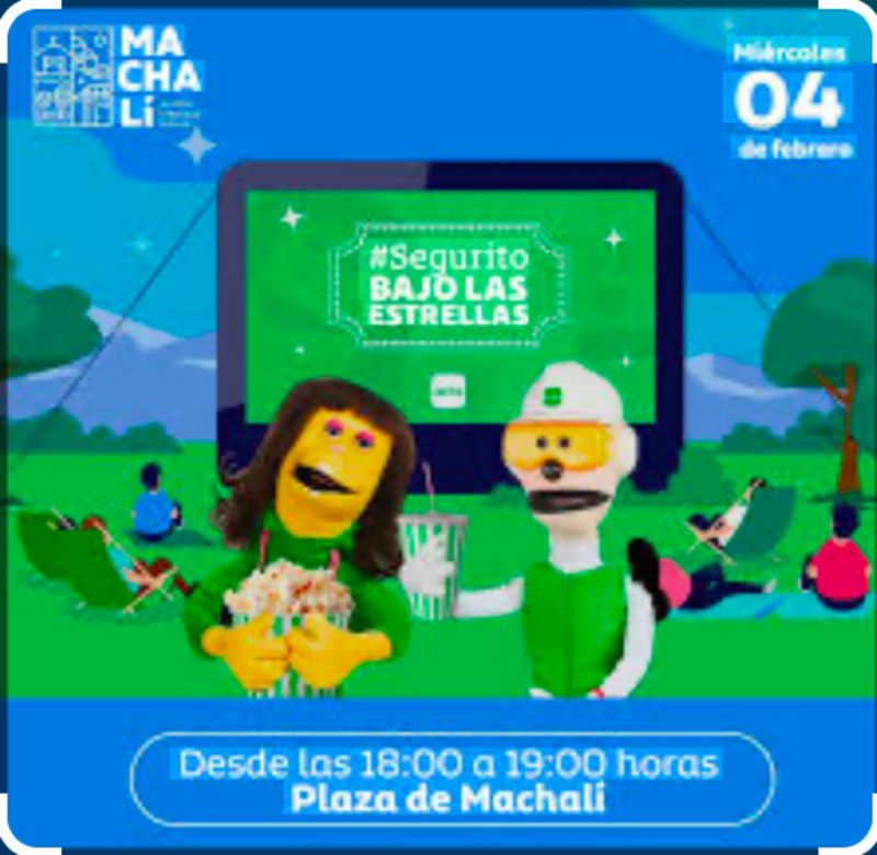 Segurito bajo las estrellas: Achs lleva la prevención a Machalí