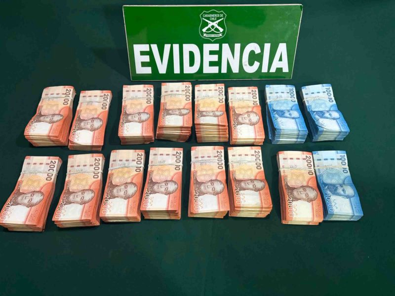 Carabineros de Rancagua detiene a tres delicuentes por robo frustrado.