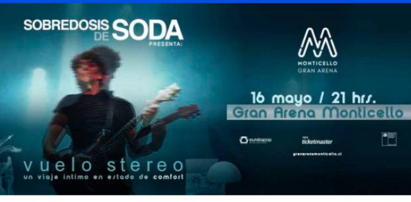 Sobredosis de Soda regresa a Gran arena Monticello el próximo sábado 16 de mayo