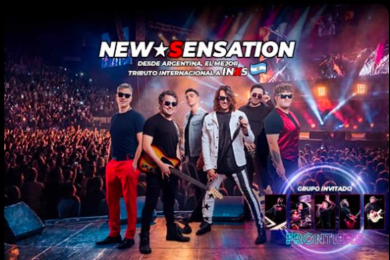 New Sensation, el tributo argentino a INXS, llega a Gran Arena Monticello el viernes 19 de junio New Sensation, el tributo argentino a INXS, llega a Gran Arena Monticello el viernes 19 de junio