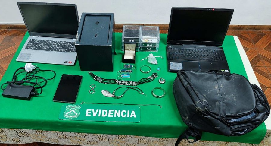 Detienen a cuatro sujetos por robo en lugar habitado y receptación en Machalí Detienen a cuatro sujetos por robo en lugar habitado y receptación en Machalí