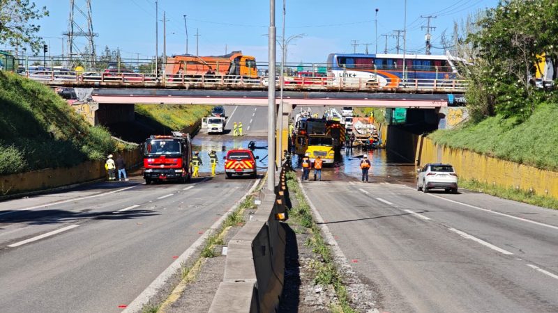 MOP O’Higgins habilita transito en ruta travesía tras emergencia por inundaciones MOP O’Higgins habilita transito en ruta travesía tras emergencia por inundaciones