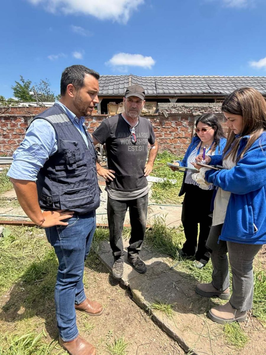 En solo 24 horas Desarrollo Social aplica y digita 94 fichas FIBE para acelerar la respuesta tras el tornado en Requínoa